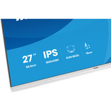 iiyama ProLite XB2797HSU-W1, LED-Monitor 68.6 cm (27 Zoll), weiß (matt), FullHD, IPS, HDMI, DP, USB-Hub, erg. Standfuß, 120Hz Panel
