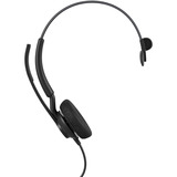 Jabra Engage 40, Headset schwarz, Microsoft Teams Version, Inline Link, USB-C und USB-A, Mono