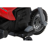 Jamara Ride-on Motorrad Power Bike, Kinderfahrzeug rot, 6V