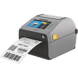 Zebra ZD621d mit Display, Etikettendrucker grau/anthrazit, 203 dpi, USB, RS232, Bluetooth (BLE), RTC, LAN, Farb-Touchscreen