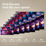 Hisense 50E7S PRO Hi-QLED-Fernseher 126 cm (50 Zoll), schwarz/dunkelgrau, UltraHD/4K, Free-Sync-Premium, 144Hz Panel