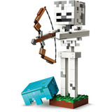 LEGO 21594 Minecraft Das Skelett, Konstruktionsspielzeug 