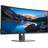 Dell U3417W Generalüberholt, LED-Monitor 86 cm (34 Zoll), schwarz, WQHD, IPS, Curved, HDMI, DP, Mini-DP, USB-Hub