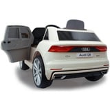 Jamara Ride-on Audi Q8, Kinderfahrzeug weiß, 12V