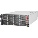 SilverStone SST-RM43-324-RS, Rack, Server-Gehäuse schwarz/rot, 4 Höheneinheiten
