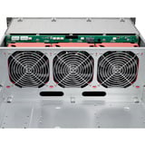 SilverStone SST-RM43-324-RS, Rack, Server-Gehäuse schwarz/rot, 4 Höheneinheiten