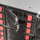 SilverStone SST-RM43-324-RS, Rack, Server-Gehäuse schwarz/rot, 4 Höheneinheiten
