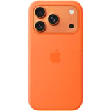 Apple Silikon Case mit MagSafe, Handyhülle orange, iPhone 17 Pro