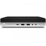 HP EliteDesk 800 G4 DM Generalüberholt, Mini-PC schwarz/silber, Windows 11 Pro