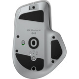 Logitech MX Master 4, Maus hellgrau, Logi Bolt, Bluetooth, für Windows/macOS/Linux/ChromeOS/iPadOS/Android