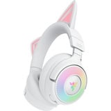 Razer Kraken Kitty V3 Pro, Gaming-Headset weiß, Bluetooth, USB-Dongle, USB-Kabel