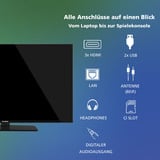 Telefunken XU43VP750M, LED-Fernseher 108 cm (43 Zoll), schwarz, UltraHD/4K, Triple-Tuner, SmartTV, VIDAA-Betriebssystem