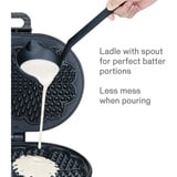 Wilfa Waffeleisen Joy Double WM5BD-200P schwarz, 1.000 Watt