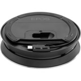 EPOS EXPAND SP 30, Freisprecheinrichtung schwarz/silber, USB-C