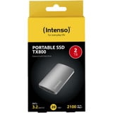 Intenso Externe SSD TX800 2 TB anthrazit, USB-A 3.2 Gen 2x2 (20 Gbit/s)