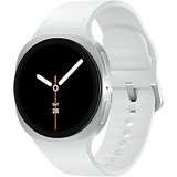Samsung Galaxy Watch8, Smartwatch silber, 40 mm, LTE, Sport Band S/M