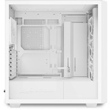 Sharkoon Rebel C70G RGB , Tower-Gehäuse weiß/holz, Tempered Glass
