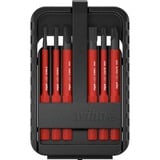 Wiha Bit-Satz slimBit electric, Schlitz und PH rot, 7-teilig