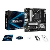 ASRock A520M PRO4, Mainboard 