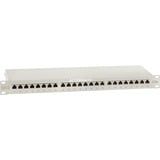 Digitus Patchpanel DN-91524S hellgrau, 19", Cat.5e, geschirmt
