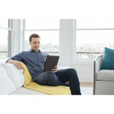 Logitech Slim Folio, Tastatur schwarz, DE-Layout, Scherenmechanik, für iPad 7., 8. und 9. Generation