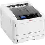 OKI C824dn, LED-Drucker grau/schwarz, USB, LAN, Duplex (Druck)