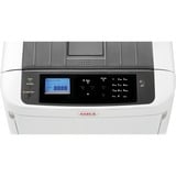 OKI C824dn, LED-Drucker grau/schwarz, USB, LAN, Duplex (Druck)