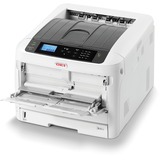 OKI C824dn, LED-Drucker grau/schwarz, USB, LAN, Duplex (Druck)