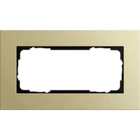 Gira Abdeckrahmen 2fach, Abdeckung gold, Retail