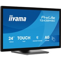 iiyama ProLite T2438MSC-B2, LED-Monitor 60.5 cm (23.8 Zoll), schwarz (matt), FullHD, IPS, HDMI, DP, USB-Hub, 120Hz Panel