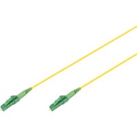Digitus Glasfaser-Simplex-Patchkabel, Singlemode, LC/APC - LC/APC gelb, 15 Meter