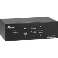 Inter-Tech IPC KVM Switch AS-42HUS, KVM-Switch 