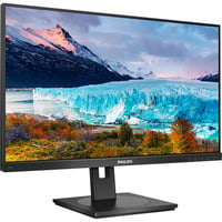 Philips 243S1 USB-C-Monitor, LED-Monitor 60.5 cm (23.8 Zoll), schwarz, FullHD, IPS, HDMI, DP, USB-C, USB-Hub, 100Hz Panel