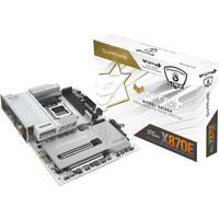 SAPPHIRE NITRO+ X870EA WIFI7 Phantom Link Polar, Mainboard weiß/schwarz