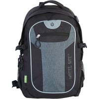 Schildkröt Wheel Bee Revolution  , Rucksack schwarz/grau, LED, 30 Liter