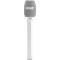 Rode Microphones Interview Micro , Mikrofon weiß, Handadapter für Rode Wireless Sendemodule