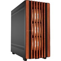 Sharkoon Rebel C70M RGB , Tower-Gehäuse schwarz/holz