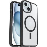 Otterbox React, Handyhülle transparent/schwarz, iPhone 17e/16e/14/13 Pro/13, MagSafe
