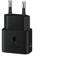 Samsung Schnellladegerät EP-T2510X 25 Watt, mit Kabel schwarz, GaN, PD 3.0, SFC, 1 Meter Kabel