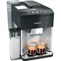 Siemens TQ517D03 integral EQ500 , Vollautomat edelstahl/schwarz (glänzend)