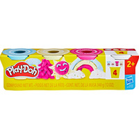 Hasbro 4er Pack Konfettiknete, Kneten 