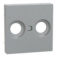 Merten Zentralplatte für Antennendose aluminium, Retail