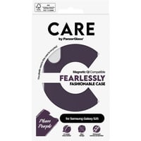 PanzerGlass Fearlessly Fashionable Case, Handyhülle pflaume, Samsung Galaxy S25