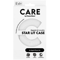 PanzerGlass Urban Combat Star Lit Case, Handyhülle transparent/weiß, iPhone 16e, MagSafe