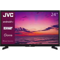 JVC LT-24VAH3455, LED-Fernseher 60 cm (24 Zoll), schwarz, WXGA, Triple Tuner, Android TV