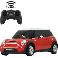 Jamara Deluxe Car Series - Mini Cooper S, RC rot, Maßstab 1:24, 2,4 GHz