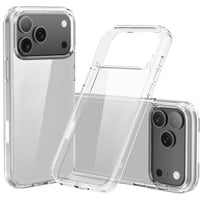 Nevox StyleShell SHOCKFlex, Handyhülle transparent, iPhone 17 Pro / iPhone 18 Pro