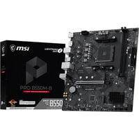 MSI PRO B550M-B, Mainboard schwarz