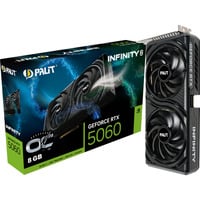 Palit GeForce RTX 5060 Infinity 2 OC, Grafikkarte DLSS 5, 3x DisplayPort, 1x HDMI 2.1