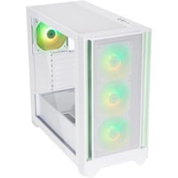 Silentware Flow 110 ARGB, Tower-Gehäuse weiß, Tempered Glass